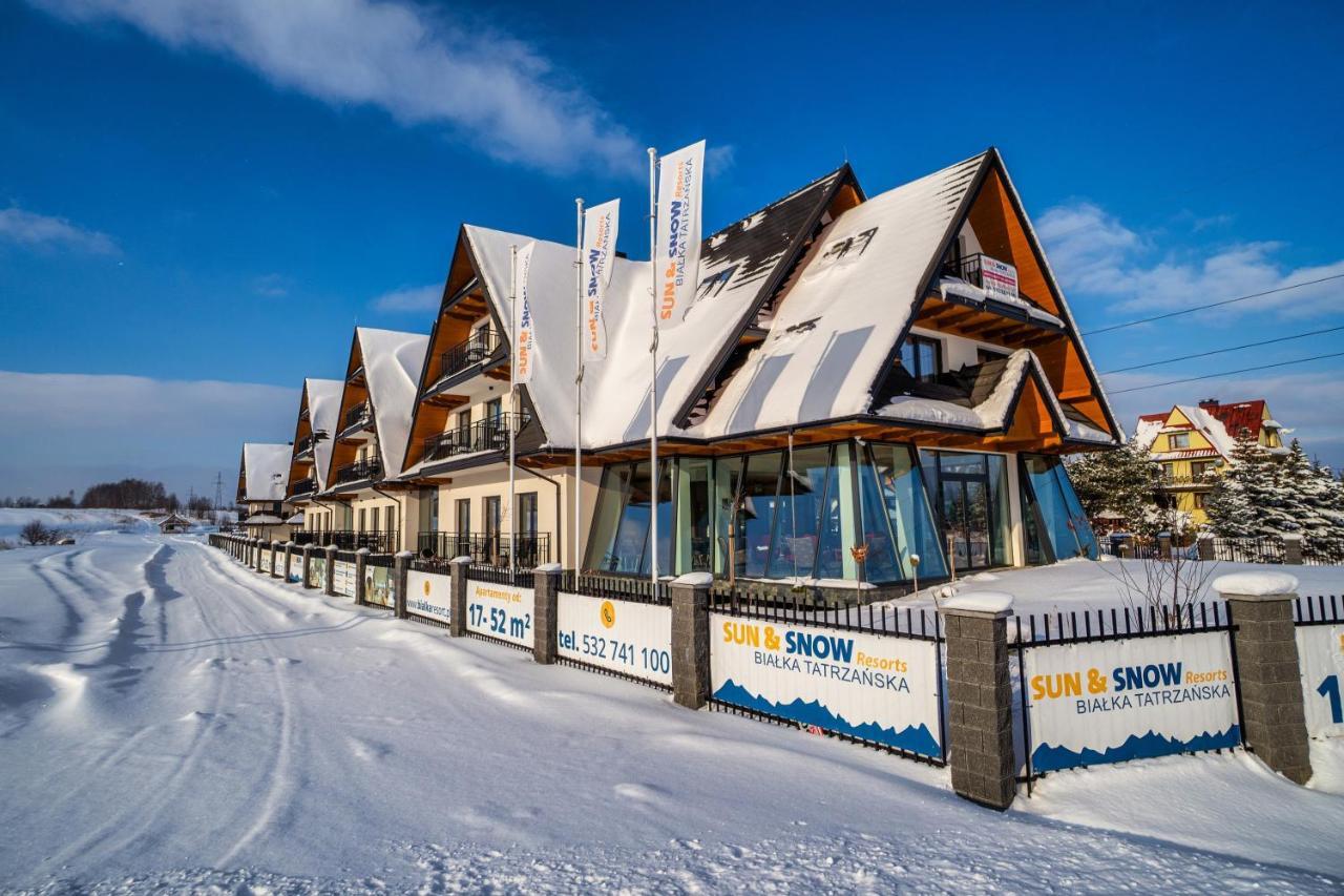 Apartamenty Sun & Snow Resorts E Bialka Tatrzanska Z Sauna מראה חיצוני תמונה